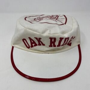 Vintage Oak Ridge Wildcats Conductor Hat Baseball Cap Logo